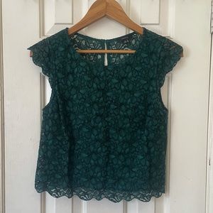 Cap Sleeve | Lace | Cropped Top